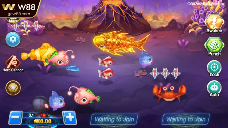 bắn cá Hero Fishing tại W88