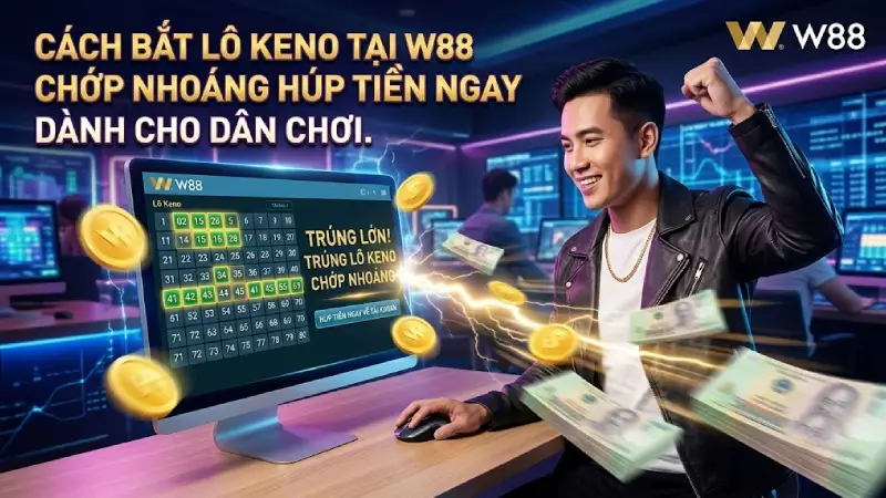 Cách Bắt Lô Keno Tại W88 Chớp Nhoáng